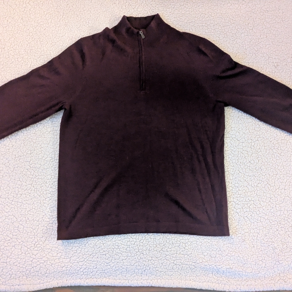 Joseph Abboud Mens 1/4 Zip Sweater